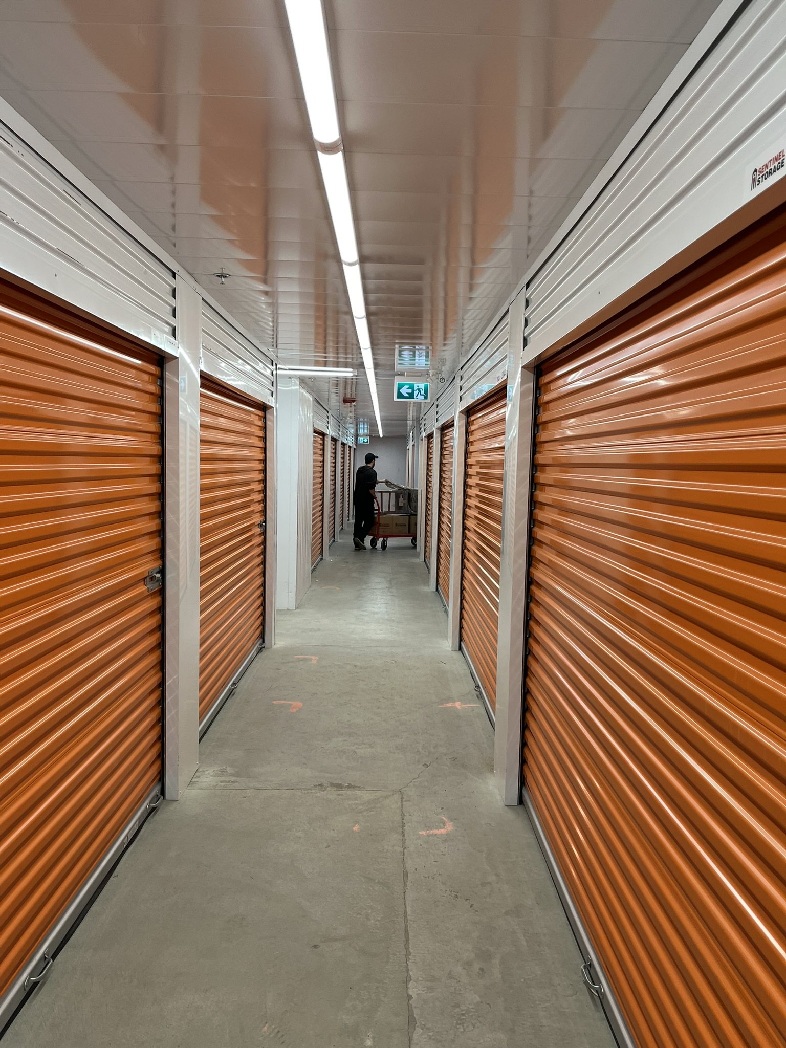 Household belongings prepared for storage